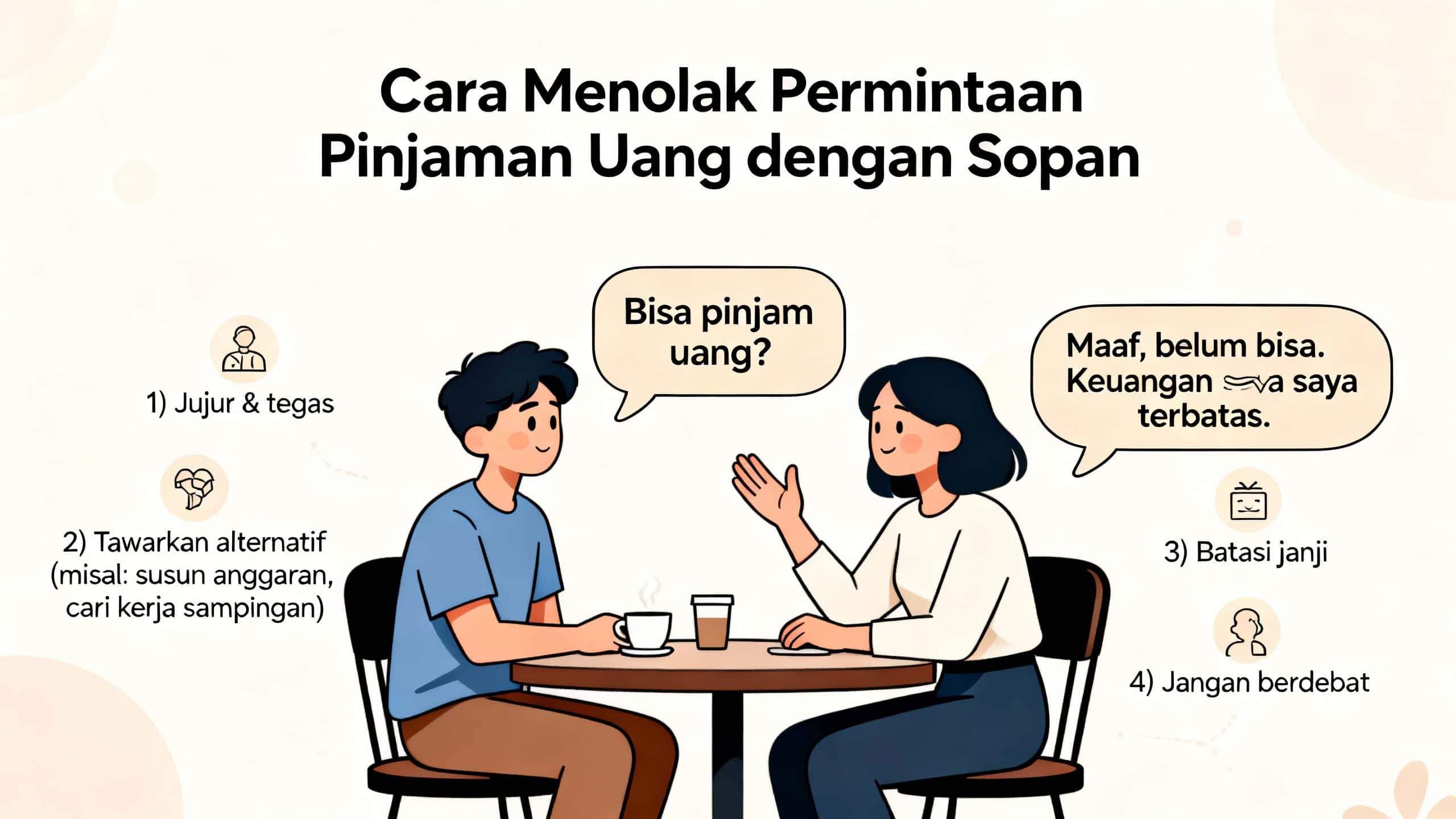 Bagaimana Cara Menolak Jika Seseorang Ingin Meminjam Uang
